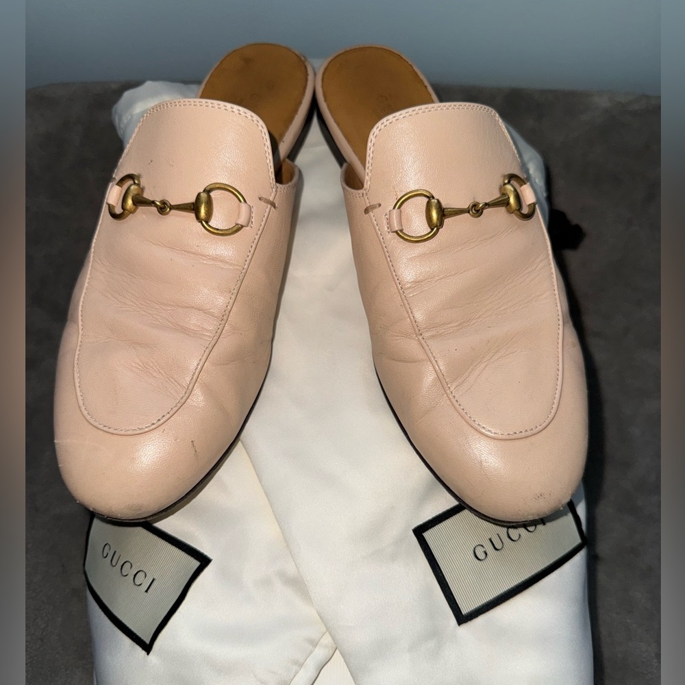 Rare Gucci Princetown Slippers in Rose | Size 37 | Rare Colorway